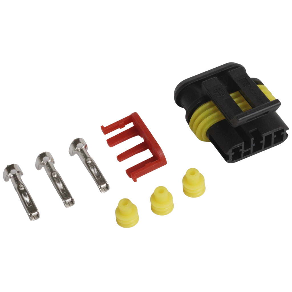 Kontaktdon 3-poligt hylsdon Superseal