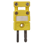 Kontaktdon 2-poligt stiftdon Mini-k (typ-k element)