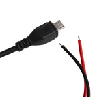 MicroUSB laddare för kabelinstallation (5V/3A)