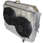 Vattenkylare Dodge 4 Rader Med Fläkt Dodge, Plymouth 68-74