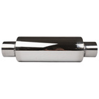 Ljuddämpare 3" fullflödes Rostfritt