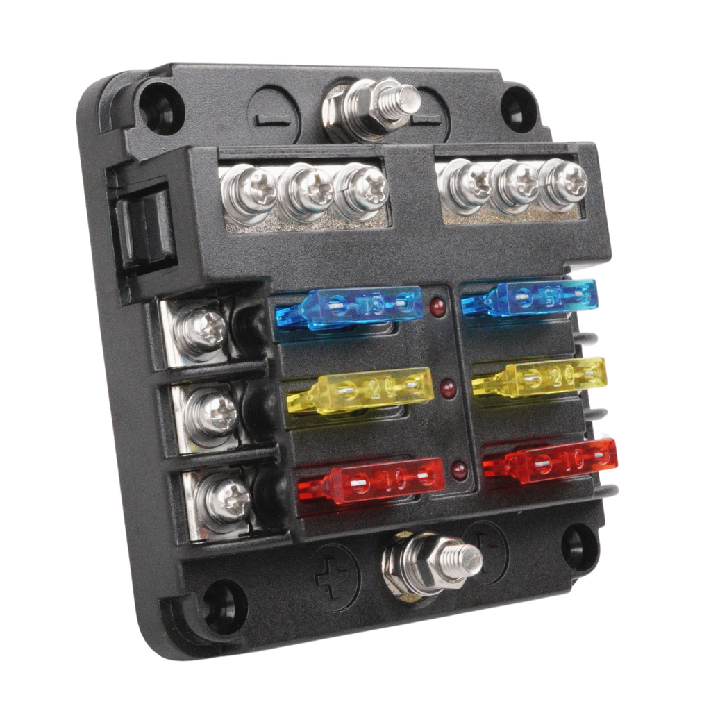 Säkringscentral 6-pol