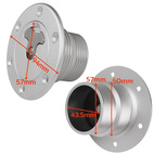 Hurricane Bränslepåfyllning 50/57mm