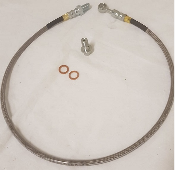 Stålomspunnen Kopplingsslang  M46, M47, M90