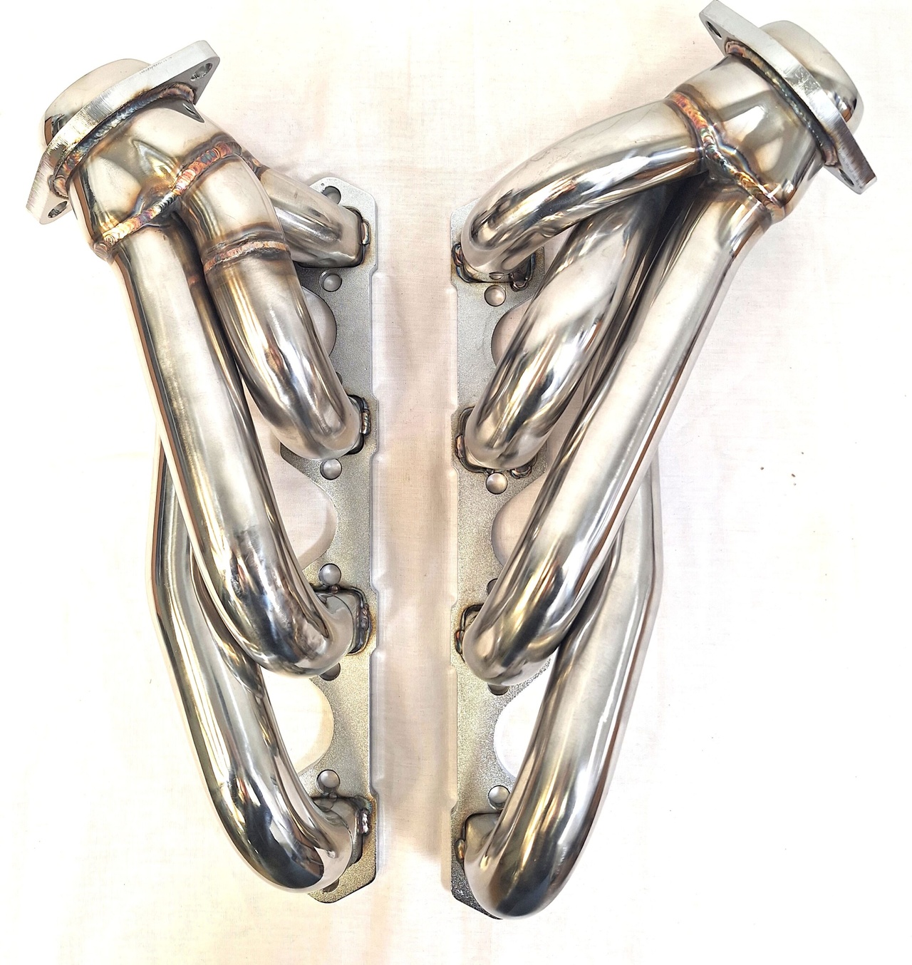 Headers Small Block Ford (SBF) Korta, Bak