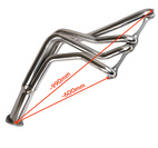 Headers Small Block Chevy (SBC) Lång