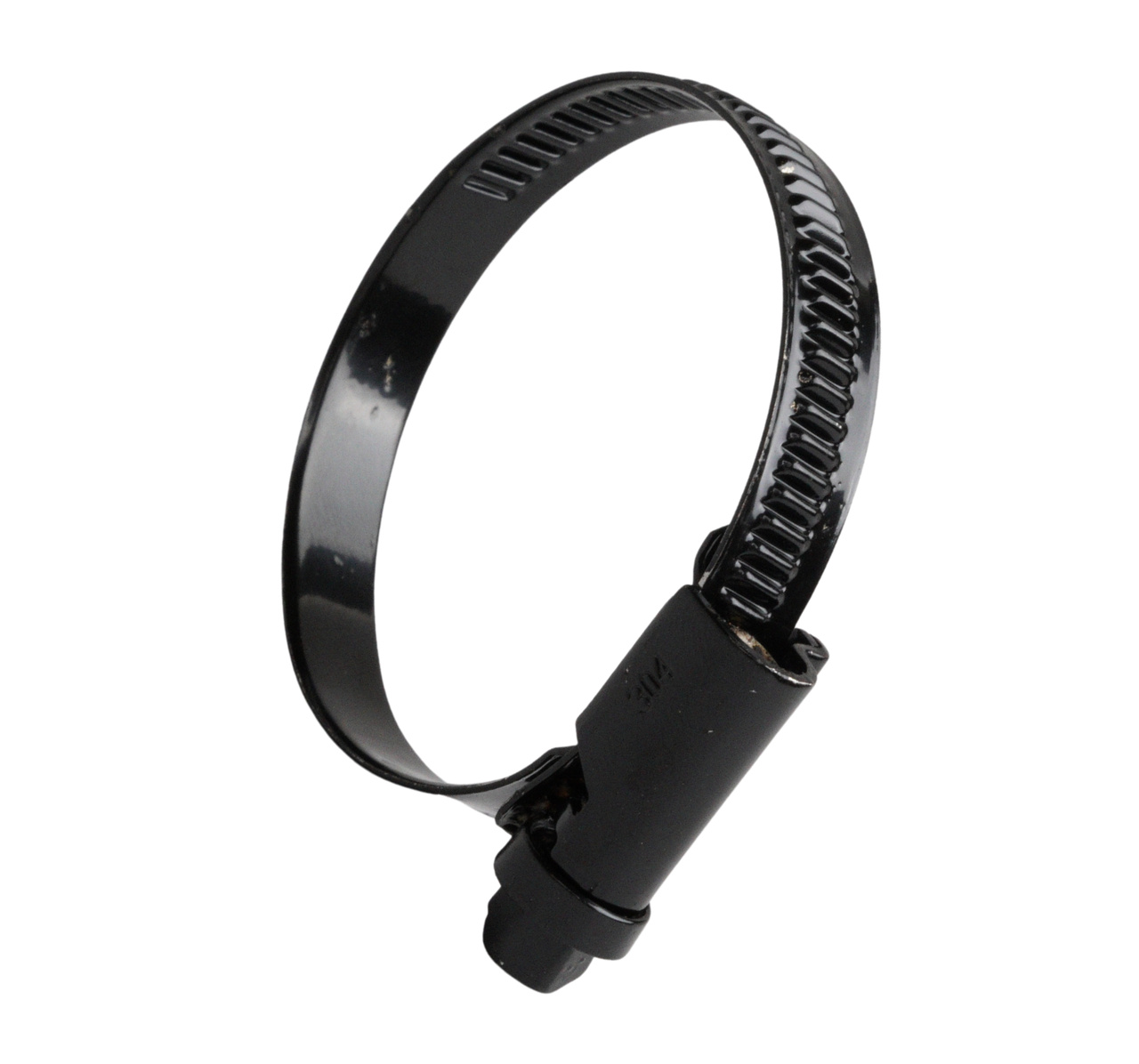 Slangklämma 50-70mm/12mm Rostfritt stål Svart W3