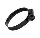 Slangklämma 50-70mm/12mm Rostfritt stål Svart W3