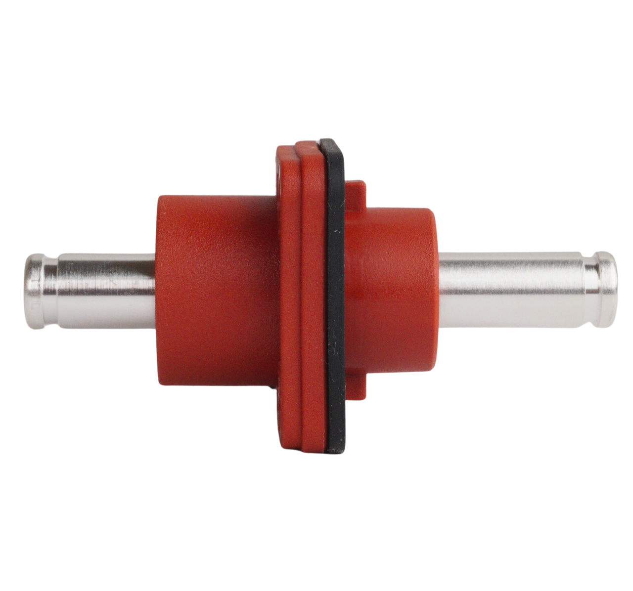 Skottgenomföring Batterikabel (2x 8,0mm Snabbkoppling) Röd