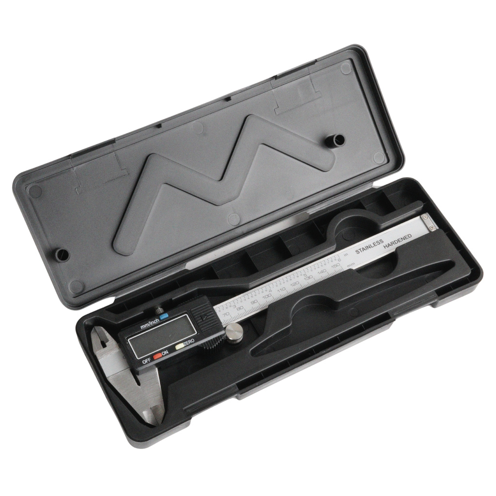 Digitalt skjutmått i rostfritt stål 150 mm