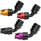 AN10 60° PTFE Quick-Connect Slangkoppling