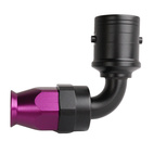 AN8 90° PTFE Quick-Connect Slangkoppling