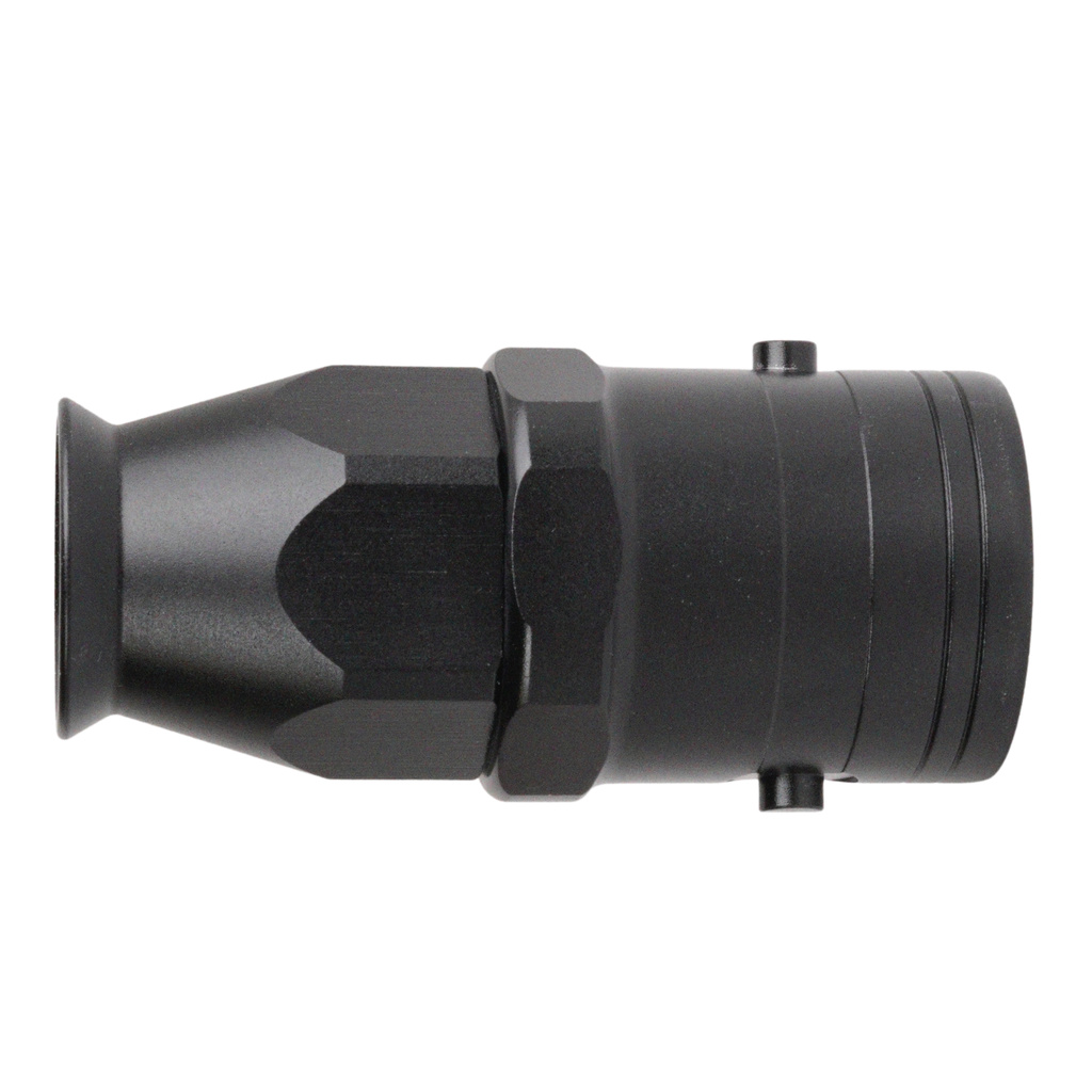 AN4 Rak PTFE Quick-Connect Slangkoppling