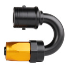 AN6 180° Quick-Connect Slangkoppling