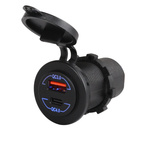 Snabbladdare USB-C / USB-A (12V-24V)