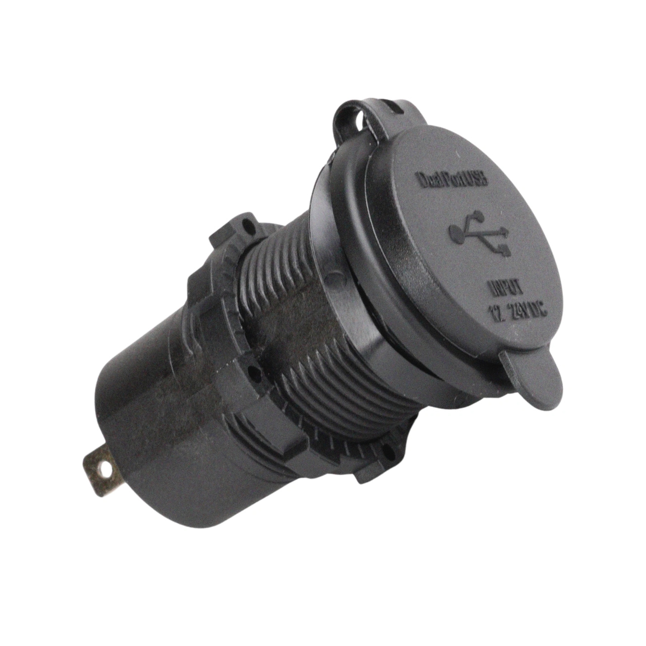 Snabbladdare USB-C / USB-A (12V-24V)