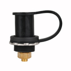 Batteriterminal Skottgenomföring Minus - (Svart)