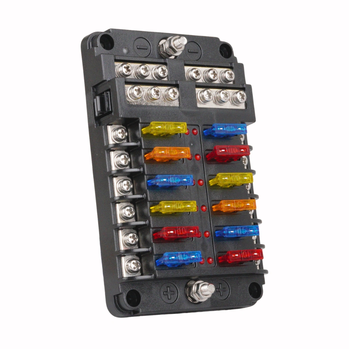 Säkringscentral 12-pol