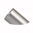 Välvd Lambdamutter M18x1,5 Rostfri (45°)