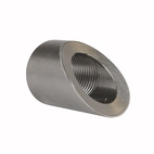 Välvd Lambdamutter M18x1,5 Rostfri (45°)