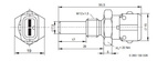 Bosch temperaturgivare vatten/olja M12x1.5