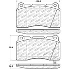 Subaru WRX STI (Brembo) (01->) fram