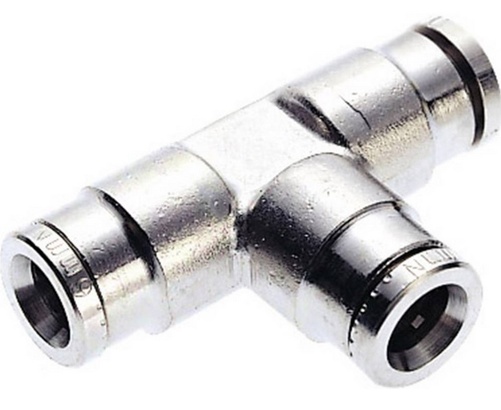 Pneumatisk koppling T-rör för 6mm slang