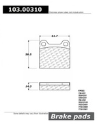 Volvo 850 bak Carbotech XP10