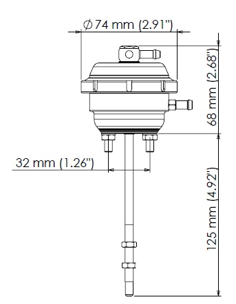 Turbosmart Borg warner EFR wastegate (B1)