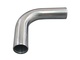 Aluminiumrör 3" 90° Polerad