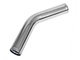 Aluminiumrör 3" 45° Polerad