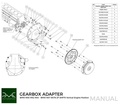 Adaperplatta växellåda BMW M50 S50 M52 M54 / N57N N57