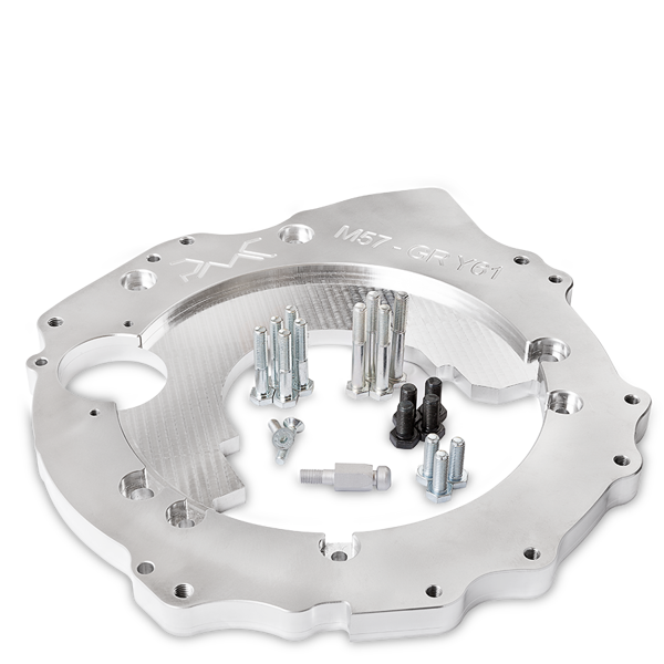 Adapterplatta växellåda BMW M57 3.0D - Nissan Patrol Y61 ZD 30 / Y61 TD42