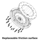 PMC Svänghjul Toyota JZ 1JZ 2JZ 250mm
