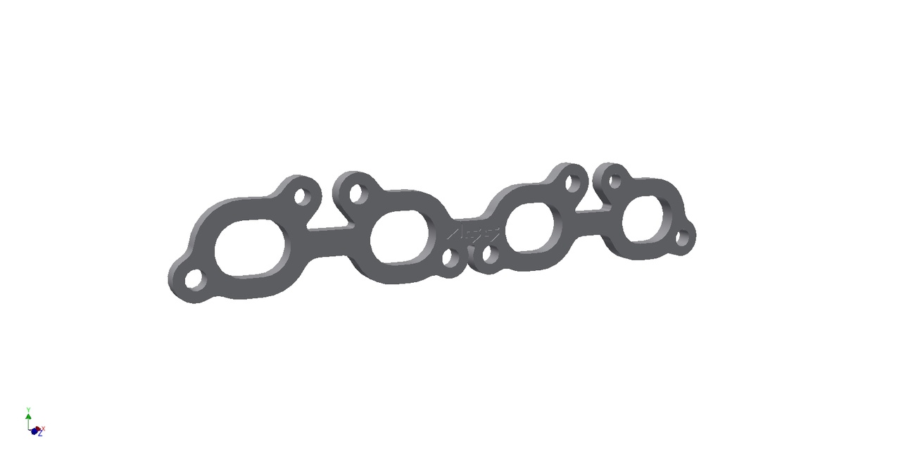 Avgasfläns Nissan 200 - 10mm