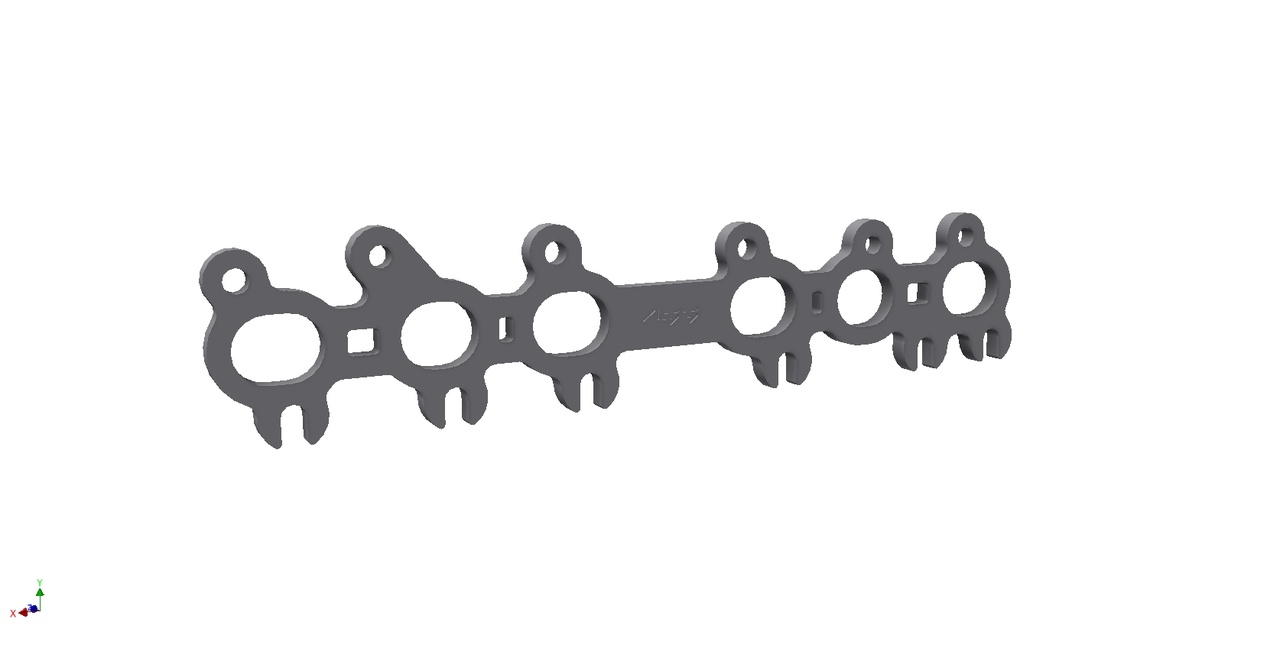 Avgasfläns 2JZ - 10mm