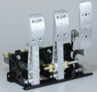 OBP Golvmonterat pedalställ 3 pedaler PRO-Race V2