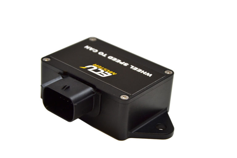 ECU Master wheel speed to can