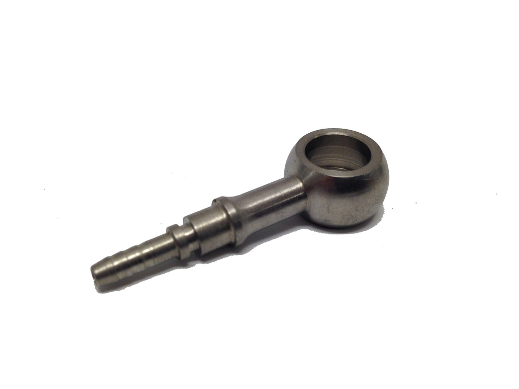 Banjo 12mm rak Rostfritt Stål